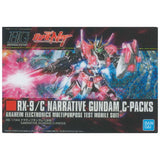 GUNDAM Gunpla Package Art Collection Chocolate Wafer Part.7 [214: RX-9 / C Narrative Gundam C-Packs(Hologram card)]