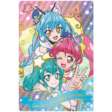 PreCure All Stars Kirakira Card Gummy [6.P06 Cure Star & Cure Milky & Cure Cosmo]