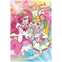 PreCure All Stars Kirakira Card Gummy [11.P11 Cure Grace & Cure Summer (Holo foil stamping)]