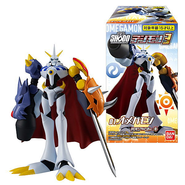 SHODO Digimon Part.3 [All 3 type set(Full Complete)]