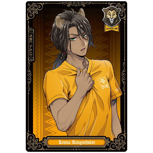 Disney Twisted Wonderland Wafer Part.4 [6.Leona Kingscholar