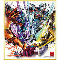 Kamen Rider Shikishi ART 9 [10.Build & Cross-Z & Grease & Rogue & Evolto]