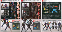 SHODO-X Kamen Rider 12 [Assorted 3 type set (1.Kamen Rider Build Rabbit Tank Form/2.Kamen Rider Build Rabbit Tank Hazard Form/7.Expansion parts set)]