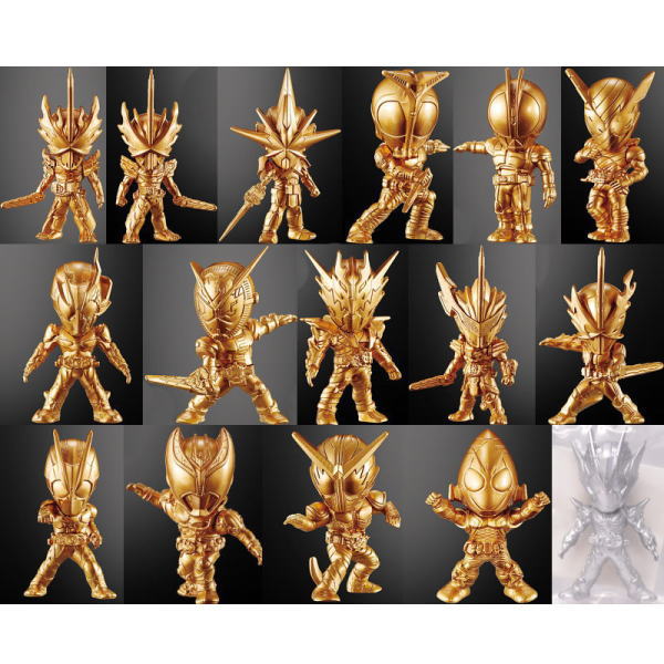 Kamen Rider Gold Figure 04 [All 16 type set(Full Complete)]