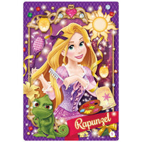 Disney 3D illusion card chocolate snack [1.Rapunzel]