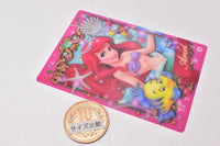 Disney 3D illusion card chocolate snack [3.Ariel]