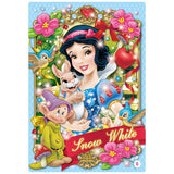 Disney 3D illusion card chocolate snack [6.Snow White]