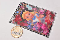 Disney 3D illusion card chocolate snack [9.Alice]