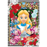 Disney 3D illusion card chocolate snack [9.Alice]