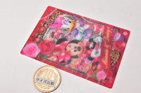 Disney 3D illusion card chocolate snack [12.Minnie & daisy]