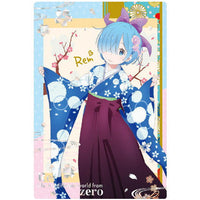 Re: Life in a different world from Zero Wafer vol.4 [26.Visual card  [Rare] 3: Rem]