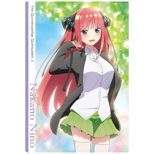 The Quintessential Quintuplets SS Wafer [2.Character Card 2: Nino Nakano]