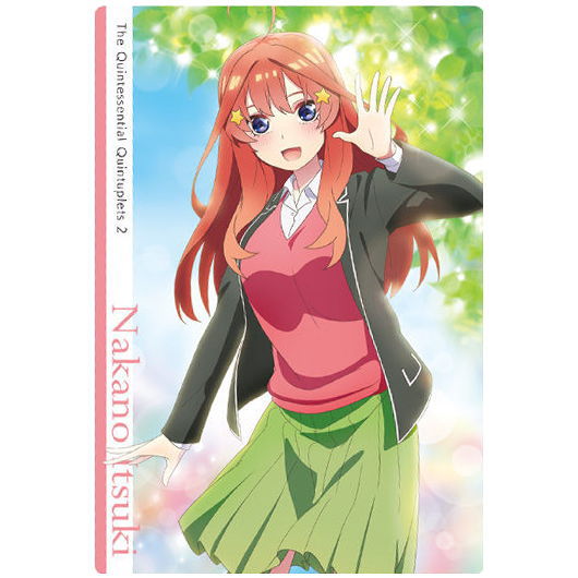 The Quintessential Quintuplets SS Wafer [5.Character Card 5: Itsuki Nakano]
