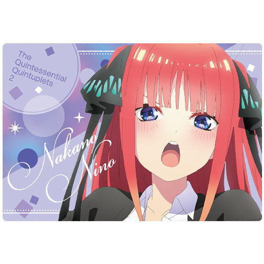 The Quintessential Quintuplets SS Wafer [8.Character Card 8: Nino Nakano]