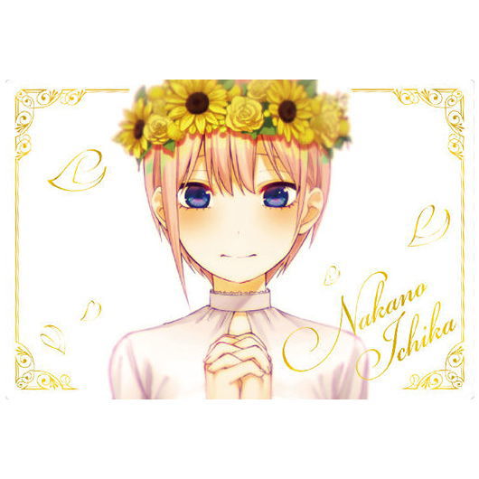 The Quintessential Quintuplets SS Wafer [18.Visual Card 1: Ichika Nakano]