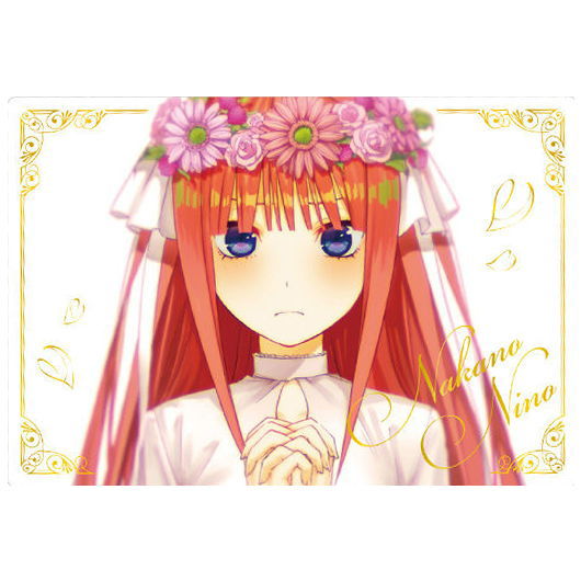 The Quintessential Quintuplets SS Wafer [19.Visual Card 2: Nino Nakano]
