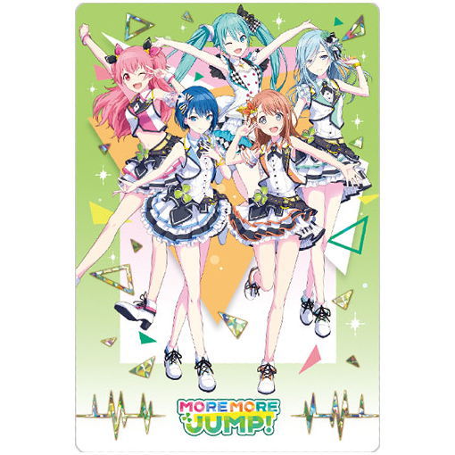 Project Sekai Colorful Stage! feat. Hatsune Miku Wafer [29.Unit card 3: MORE MORE JUMP! (Hologram foil stamping specification)]