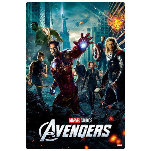 MARVEL THE INFINITY SAGA Wafer [5.Poster Art Card 5:Avengers]