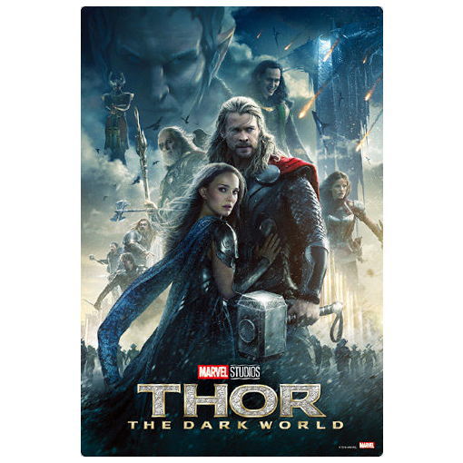 MARVEL THE INFINITY SAGA Wafer [7.Poster Art Card 7:Thor: The Dark World]