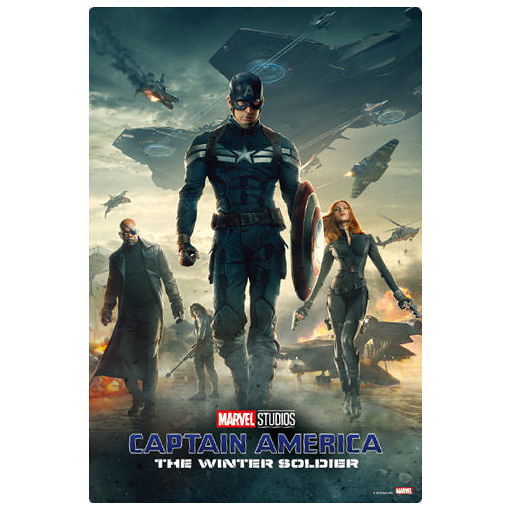 MARVEL THE INFINITY SAGA Wafer [8.Poster Art Card 8:Captain America: The Winter Soldier]