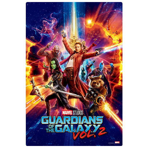 MARVEL THE INFINITY SAGA Wafer [14.Poster Art Card 14:Guardians of the Galaxy Vol. 2]