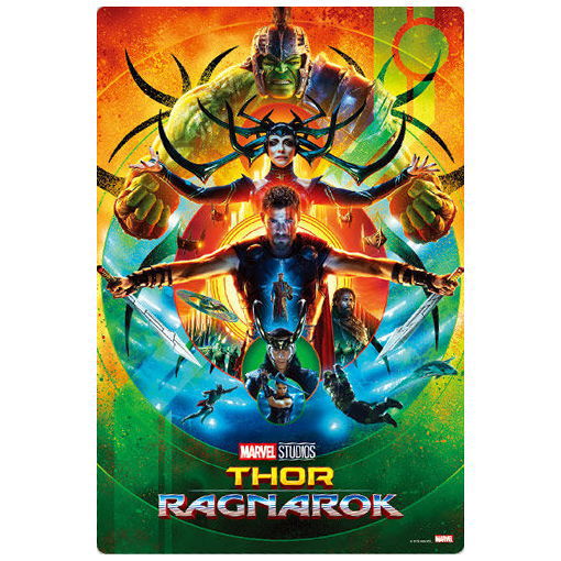 MARVEL THE INFINITY SAGA Wafer [15.Poster Art Card 15:Thor: Ragnarok]