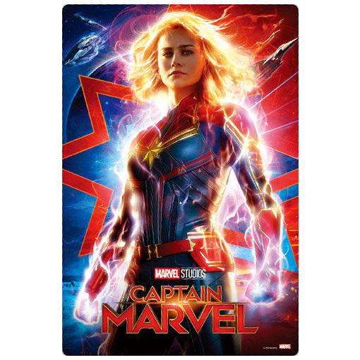 MARVEL THE INFINITY SAGA Wafer [19.Poster Art Card 19:Captain Marvel]