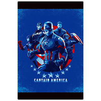 MARVEL THE INFINITY SAGA Wafer [21.Visual Art Card 1:Captain America]