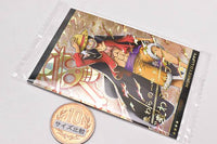 ONE PIECE Wafer Part.9 Hangeki no Noroshi [2.GR: No.9-02 Monkey D. Luffy (Holonis & Holo Foil stamped)]