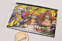 ONE PIECE Wafer Part.9 Hangeki no Noroshi [27.Secret 1: No.9-SEC1 Law & Luffy & Kid (Holonis & Holo Foil stamped)]