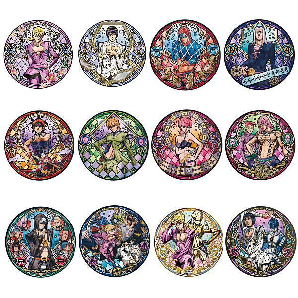 Disc ART JoJo's Bizarre Adventure Golden Wind [All 12 type set(Full Complete)]
