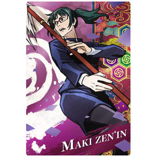 Jujutsu Kaisen Wafer Part.2 [4.Character card R 4: Maki Zenin]