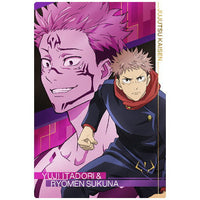 Jujutsu Kaisen Wafer Part.2 [22.Special Rare Card SP 3: Yuji Itadori & Ryomen Sukuna (Gold Holo foil stamped)]