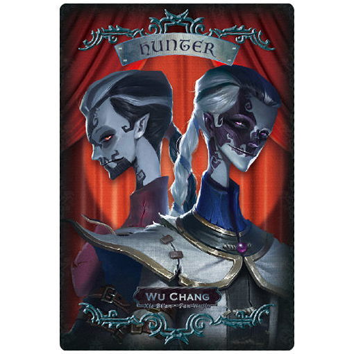 Identity V Wafer [22.White Guard/Black Guard White: Xie Bi'an Black: Fan Wujiu (Hunter card)]
