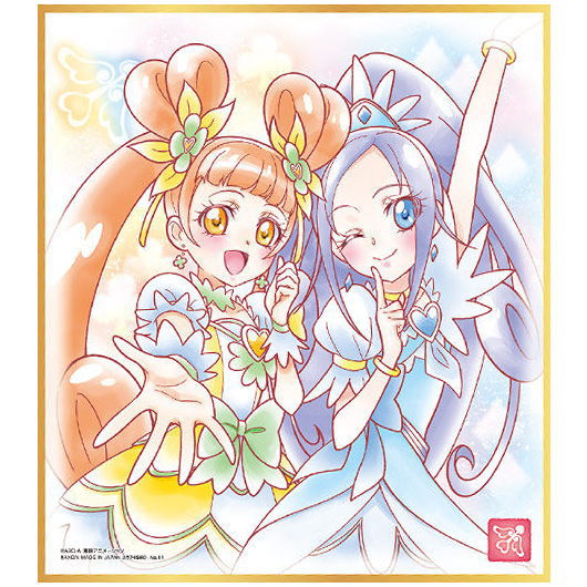 PreCure Shikishi ART Part.5 [11.Cure Diamond & Cure Rosetta]