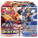 Mini-Pla Kikai Sentai Zenkaiger Zenkai Gattai Series 03 Kaizoku Gattai Twokaioh [All 4 type set(Full Complete)]