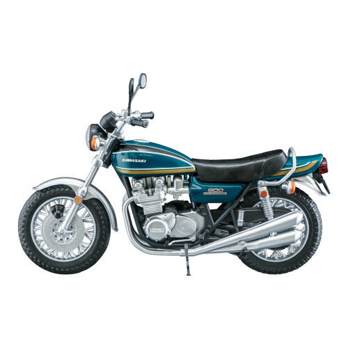 1/24 Vintage Bike Kit Vol.8 KAWASAKI 900 Super 4/750RS [5.Z1B 1975 US Specs Candy Tone Sky Blue]