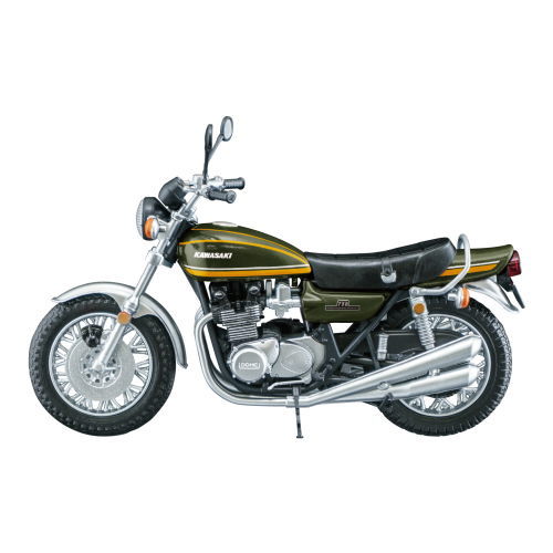 1/24 Vintage Bike Kit Vol.8 KAWASAKI 900 Super 4/750RS [7.750RS 1974 Japanese Specs Yellow Tiger]