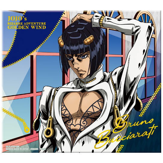 JoJo's Bizarre Adventure Golden Wind canvas style - Canvas Style- [2.Bruno Bucciarati (golden foil stamping)]