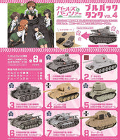 Girls und Panzer Garupan Pullback Tank VOL.4 [All 8 type set(Full Complete)]