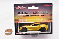 Majorette Minicar Prime model Matte Gloss Edition [3.Chevrolet CORVETTE]