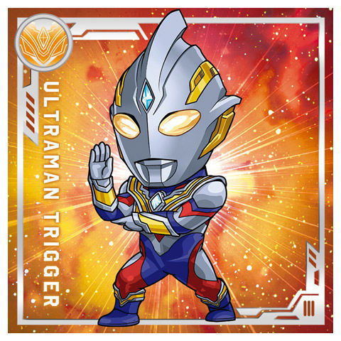 Ultraman Seal Chocolate Snack [1.Ultraman Trigger (S)]