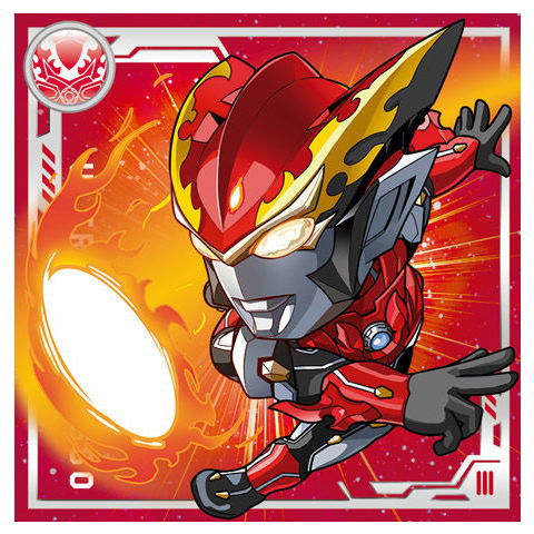 Ultraman Seal Chocolate Snack [7.Ultraman Rosso�E½iFureimu) (S)]