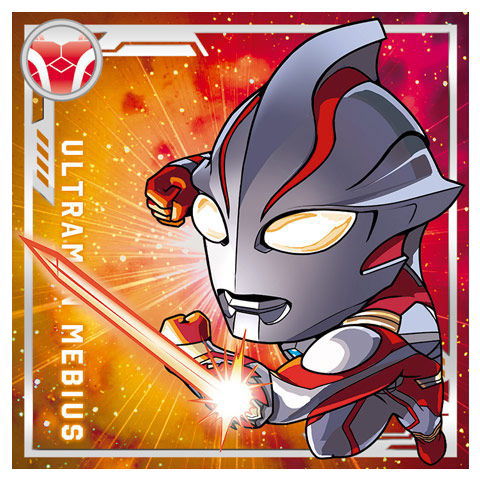 Ultraman Seal Chocolate Snack [15.Ultraman Mebius (S)]