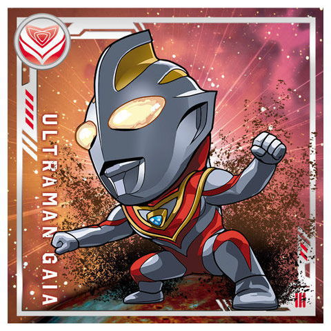 Ultraman Seal Chocolate Snack [20.Ultraman Gaia (S)]