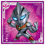 Ultraman Seal Chocolate Snack [24.Evil Tiga (S)]