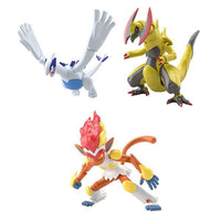 SHODO Pokemon Part.6 [Assorted 3 type set (1.Lugia/2.Haxorus/3.Infernape)]