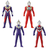 Sofubi Hero Ultraman Trigger & Ultra Heroes [Assorted 4 type set (1.Ultraman Trigger Multi Type/2.Ultraman Trigger Power Type/3.Ultraman Trigger Sky Type/4.Ultraman Tiga multi-type)]