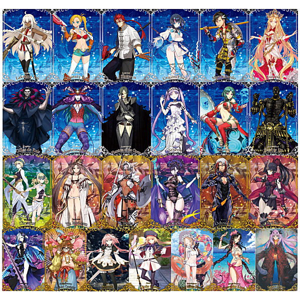 Fate / Grand Order Wafer Part.10 [All 25 type set(Full Complete)]