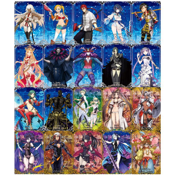 Fate / Grand Order Wafer Part.10 [Assorted 20 type set (SR and SSR are NOT including)]